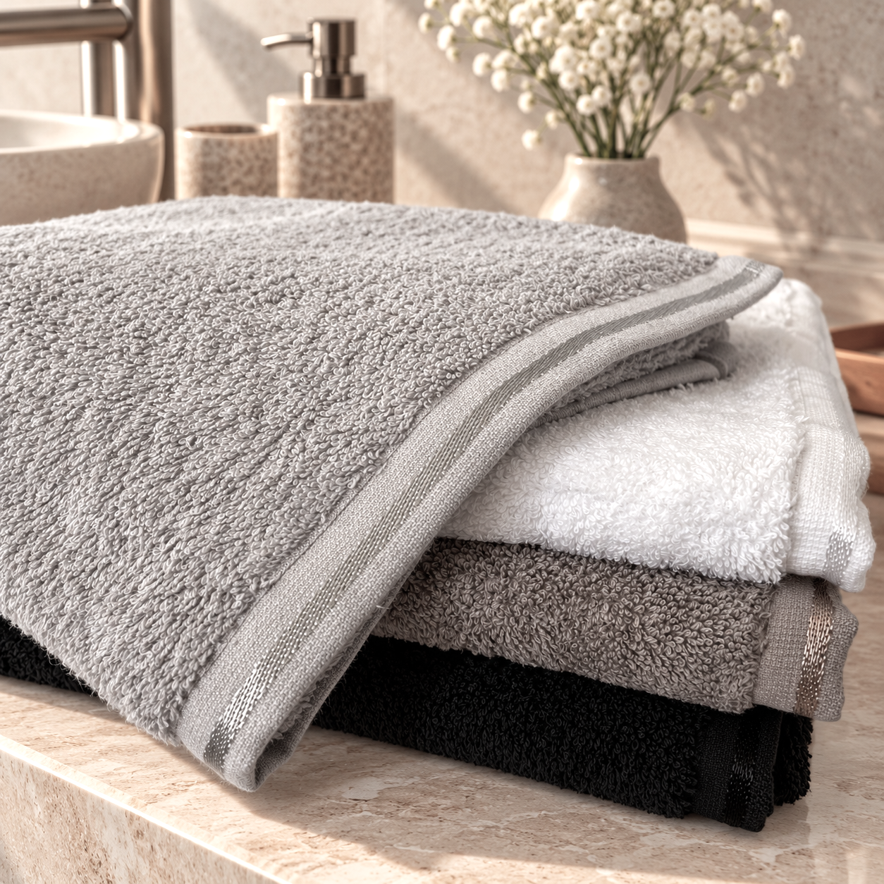 Handtücher ELEGANCE 2er Set – Bild 2