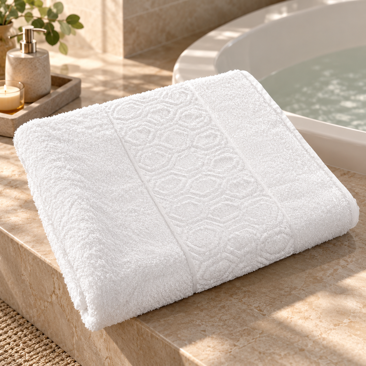 Badetuch RELIEF – Bild 1