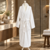 Luxus Velour Bademantel - Thumbnail Image 1